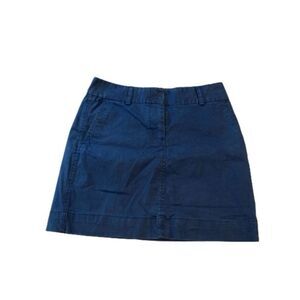 Vineyard Vines Dark Navy Blue Mini Skirt - Women Size‎ 0
